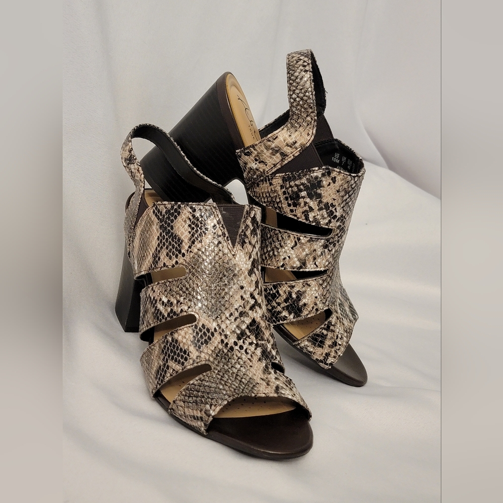 Abella True Comfort Slingback Sandals Size 10